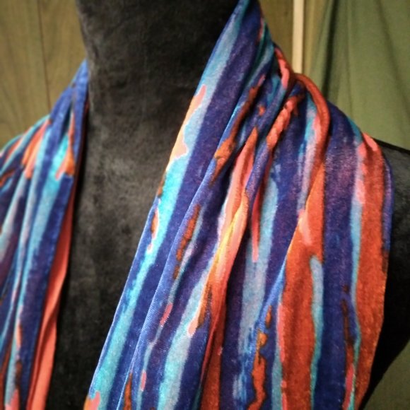 Collection Eighteen multi-colored scarf - see description - Picture 7 of 16